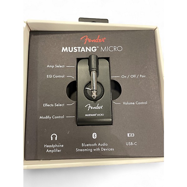 Used 2025 Fender MUSTANG MICRO Battery Powered Amp