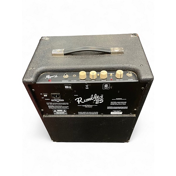 Used Fender Rumble 25 25W 1x8 Bass Combo Amp