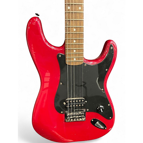 Used Squier Bullet Stratocaster 20th Anniversary red Solid Body Electric Guitar