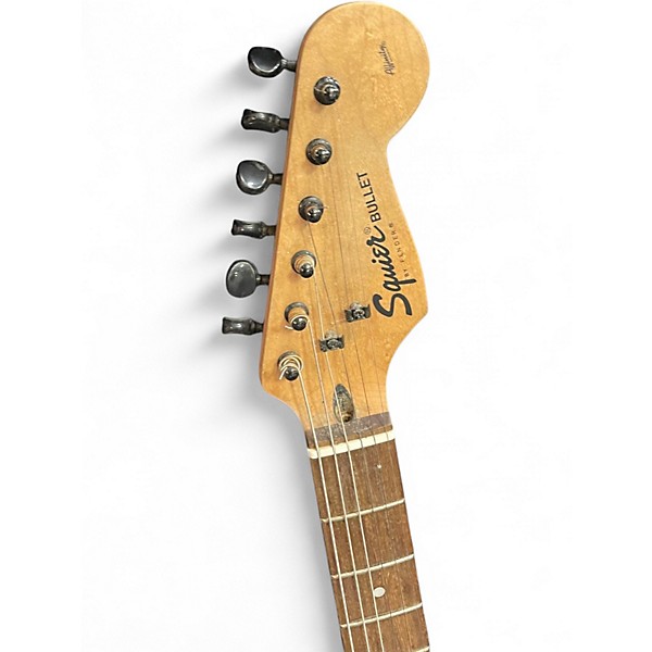 Used Squier Bullet Stratocaster 20th Anniversary red Solid Body Electric Guitar