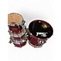 Used Pearl 4 Piece Master custom wine burnished Drum Kit