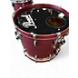Used Pearl 4 Piece Master custom wine burnished Drum Kit
