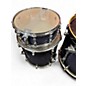 Used Mapex 5 Piece Meridian cUSTOM bLUE bURST Drum Kit