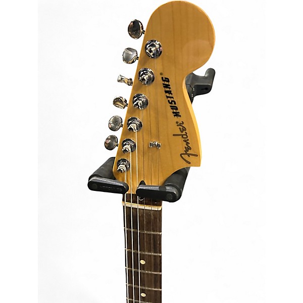 Used Fender MUSTANG PLAYER II Black Solid Body Electric Guitar