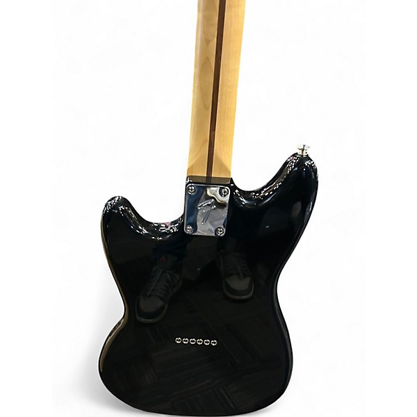 Used Fender MUSTANG PLAYER II Black Solid Body Electric Guitar