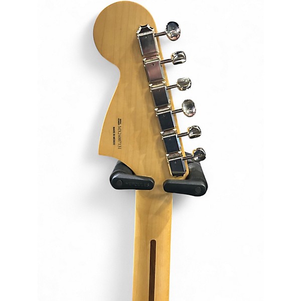 Used Fender MUSTANG PLAYER II Black Solid Body Electric Guitar