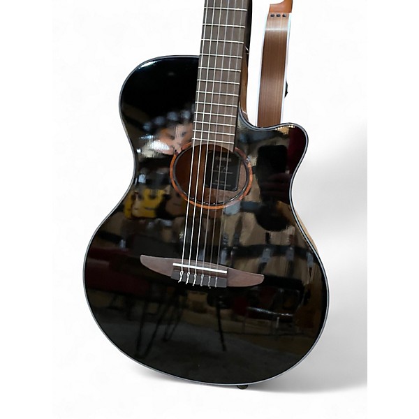 Used Yamaha NTX1 Black Classical Acoustic Electric Guitar