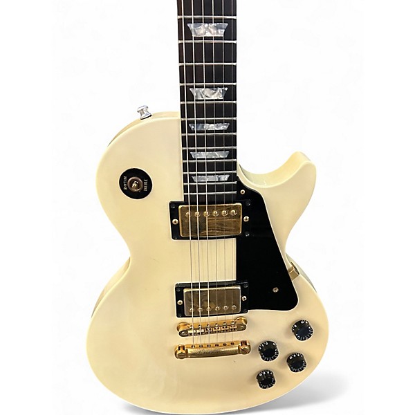 Used 1990 Gibson Les Paul Studio Classic White Solid Body Electric Guitar