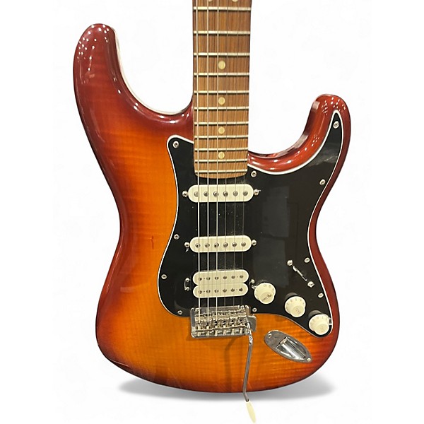 Used Fender Player Stratocaster HSS Tobacco Sunburst Solid Body Electric Guitar