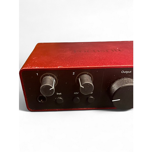 Used Focusrite Scarlett Solo G4 Audio Interface