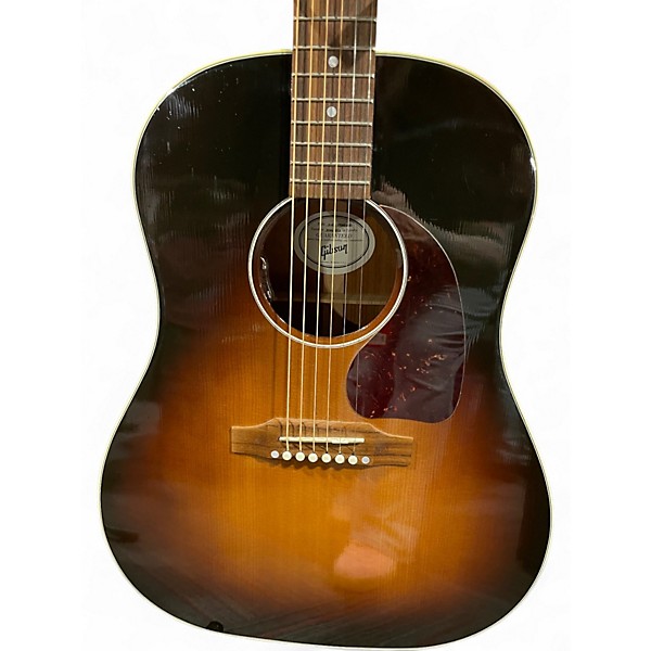Used Gibson J45 Standard Vintage Sunburst Acoustic Electric Guitar