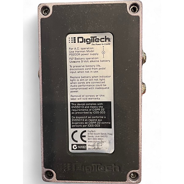 Used DigiTech Grunge Distortion Effect Pedal