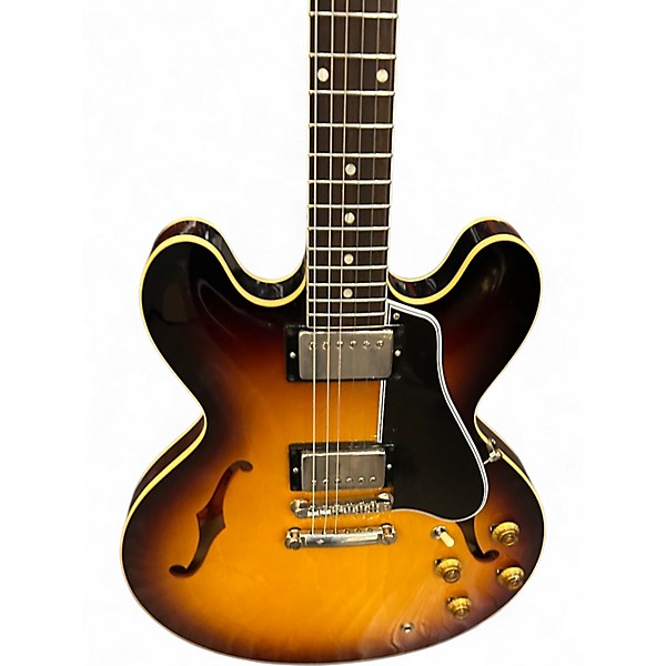 Used 2021 Gibson 1959 Reissue ES335 VOS Vintage Sunburst Hollow Body Electric Guitar