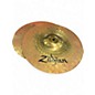 Used Zildjian 13in zp13t pair Cymbal