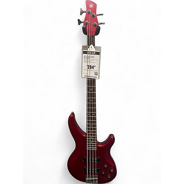 Used Yamaha TRBX304 METALIC WINE Electric Bass Guitar