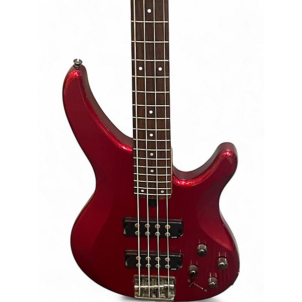 Used Yamaha TRBX304 METALIC WINE Electric Bass Guitar