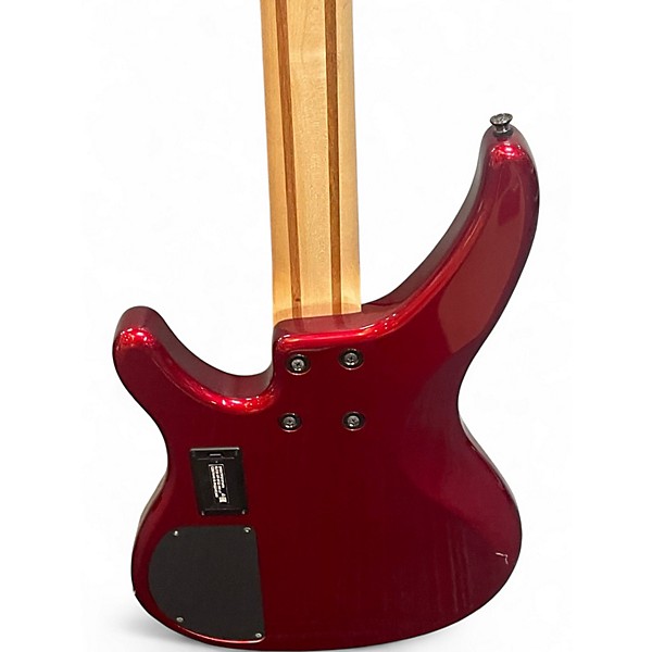 Used Yamaha TRBX304 METALIC WINE Electric Bass Guitar