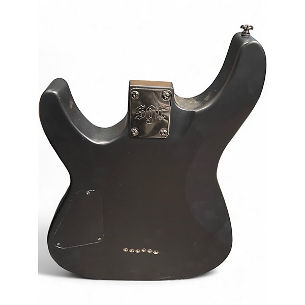 Used Schecter Guitar Research SGR C1 Black Solid Body Electric Guitar