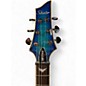Used Schecter Guitar Research Omen Extreme 6 Ocean Blue Burst Solid Body Electric Guitar