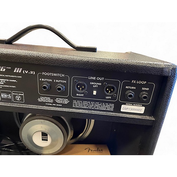 Used Fender Mustang III 100W 1x12 Guitar Combo Amp