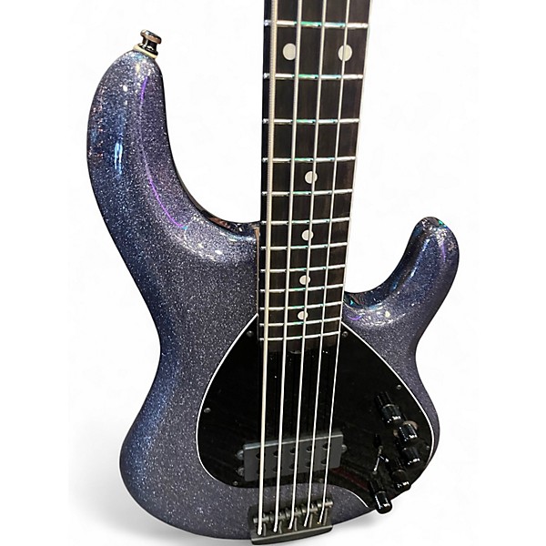 Used Ernie Ball Music Man Dark Ray Starry Night Electric Bass Guitar