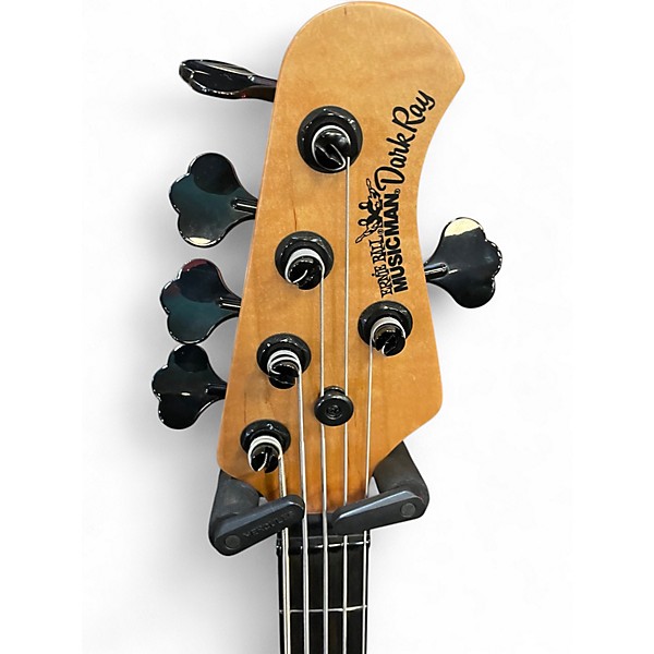 Used Ernie Ball Music Man Dark Ray Starry Night Electric Bass Guitar