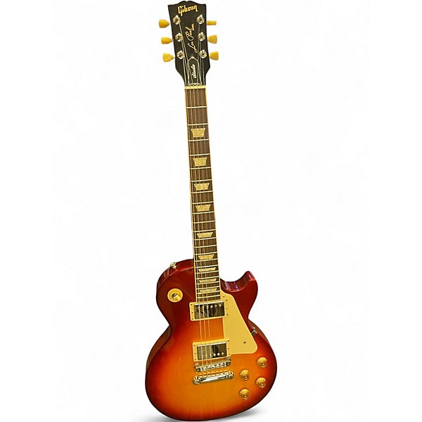 Used Gibson Les Paul Studio Cherry Sunburst Solid Body Electric Guitar