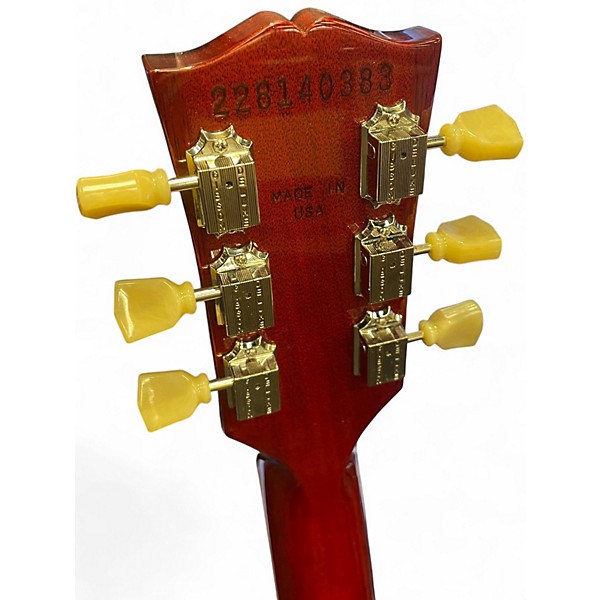 Used Gibson Les Paul Studio Cherry Sunburst Solid Body Electric Guitar