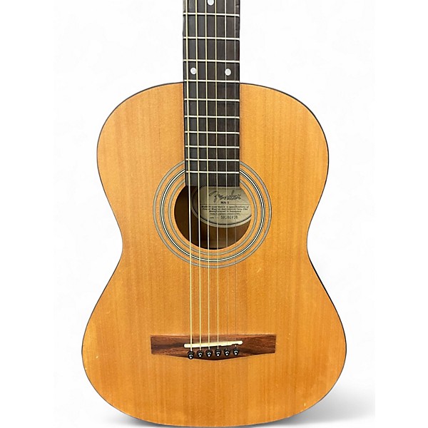 Used Fender MA1 Natural Acoustic Guitar