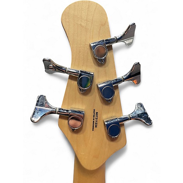 Used Michael Kelly ELEMENT 4 OP JAZZ BASS CREAM FILLING Electric Bass Guitar