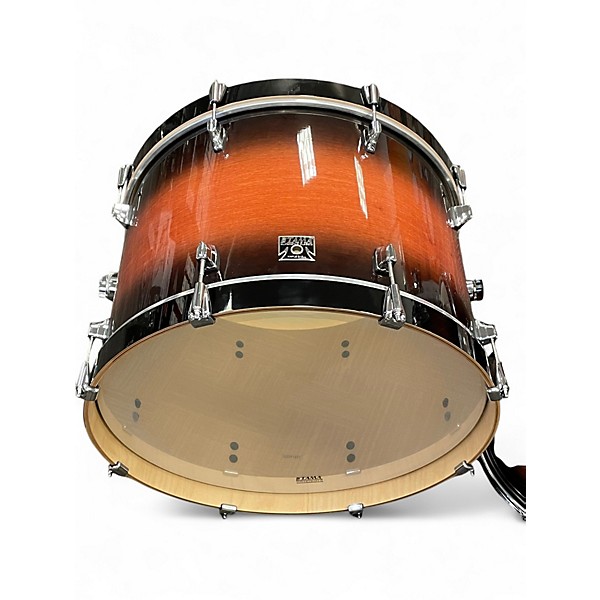 Used TAMA 3 Piece Superstar Classic Mahogany Burst Drum Kit