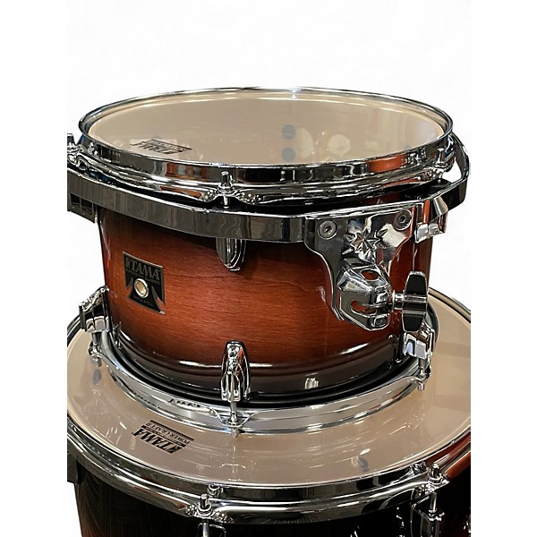 Used TAMA 3 Piece Superstar Classic Mahogany Burst Drum Kit