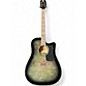Used Keith Urban RIPCORD Trans Green Acoustic Electric Guitar thumbnail