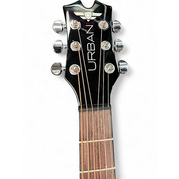 Used Keith Urban RIPCORD Trans Green Acoustic Electric Guitar