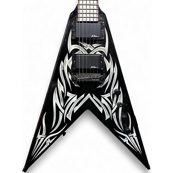 Used B.C. Rich KKV KERRY KING SIGNATURE TRIBAL BLACK TRIBAL Solid Body Electric Guitar