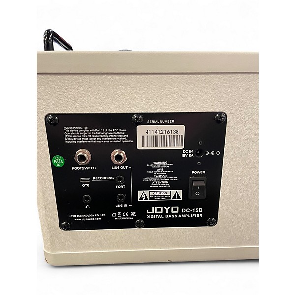 Used Joyo DC-15B Bass Combo Amp