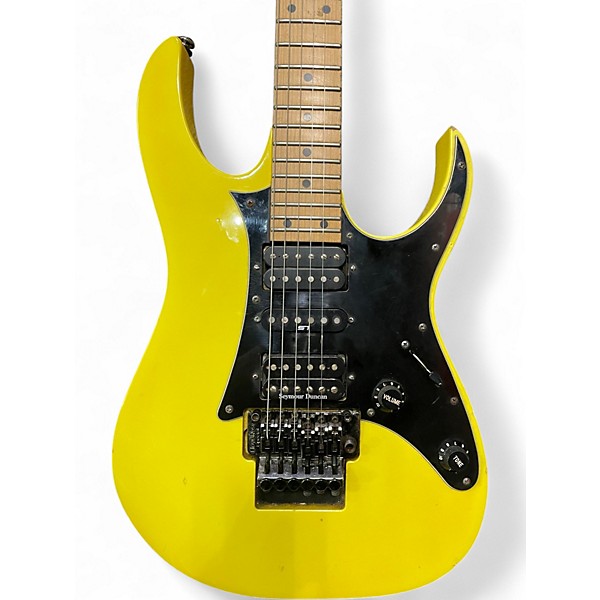 Used Ibanez RG550XHR RG Series Yellow Solid Body Electric Guitar