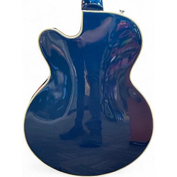 Used Epiphone UPTOWN KAT ES Metallic Blue Hollow Body Electric Guitar