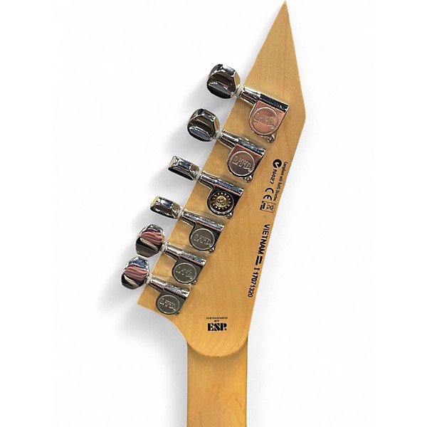 Used ESP LTD M10 Trans Black Solid Body Electric Guitar