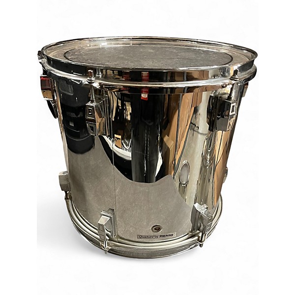Used Remo 5 Piece Quadura Chrome Drum Kit