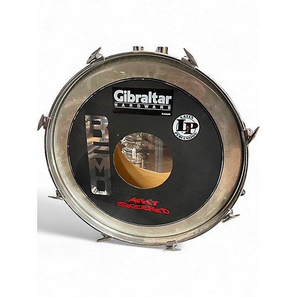 Used Remo 5 Piece Quadura Chrome Drum Kit