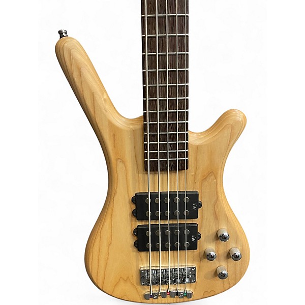 Used RockBass by Warwick Corvette $$ Natural Electric Bass Guitar
