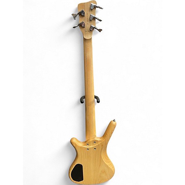 Used RockBass by Warwick Corvette $$ Natural Electric Bass Guitar