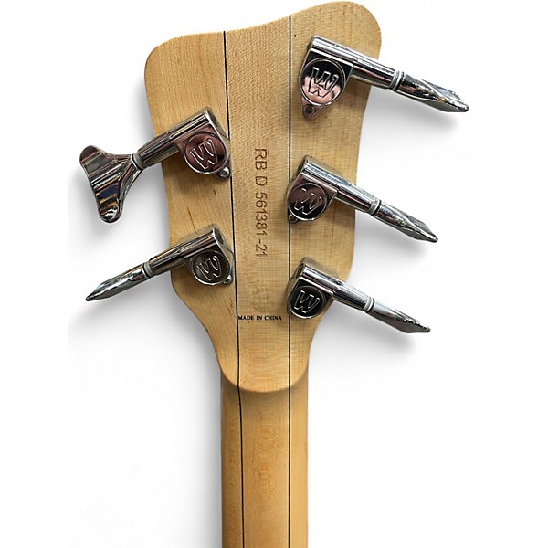 Used RockBass by Warwick Corvette $$ Natural Electric Bass Guitar