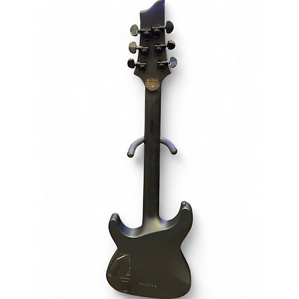 Used 2020 Schecter Guitar Research C1 Platinum Platinum Blackout Solid Body Electric Guitar