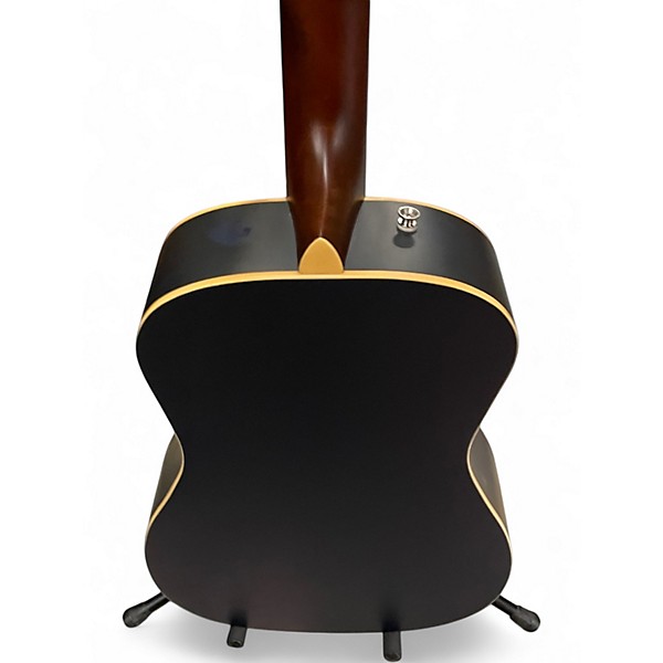 Used Fender Malibu Player Blue Acoustic Electric Guitar