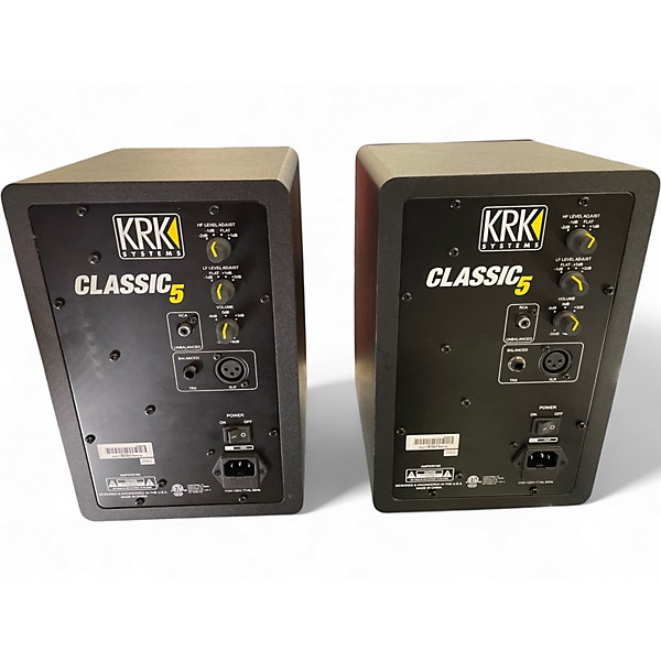 Used KRK Classic 5 Pair Powered Monitor