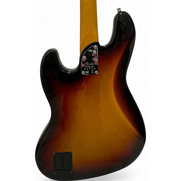 Used Fender AMERICAN ULTRA JAZZ BASS ILTRABURST Electric Bass Guitar