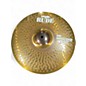 Used Paiste 14in Rude Sound Edge Hi Hat Pair Cymbal