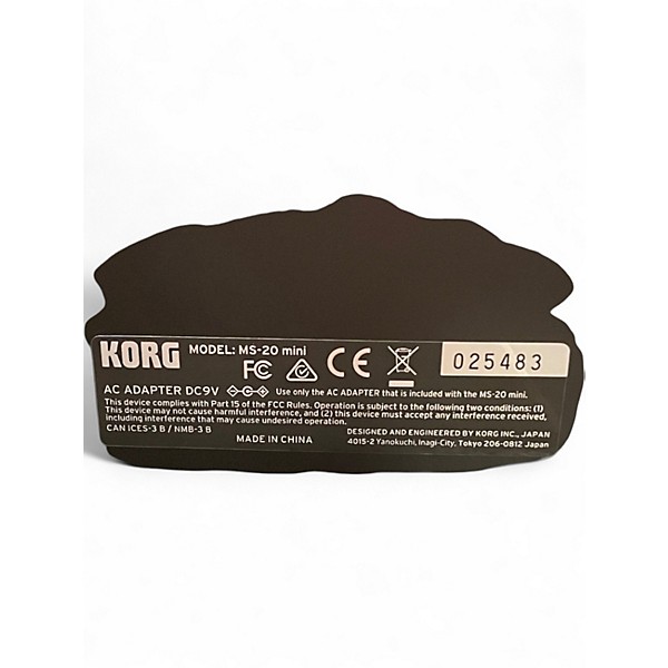 Used KORG MS-20 MINI Synthesizer